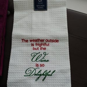 Wine Delightful Kitchen Towel